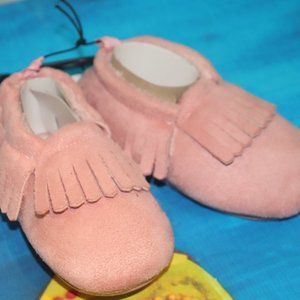 Wonder Nation Pink Moccasins Size 6